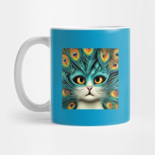 OG CAT - Peacock Cat Mug